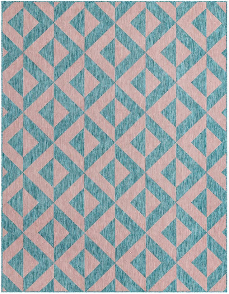 Detail image of 7' x 10' Easy-Clean Jill Zarin Napa Indoor / Outdoor Rug