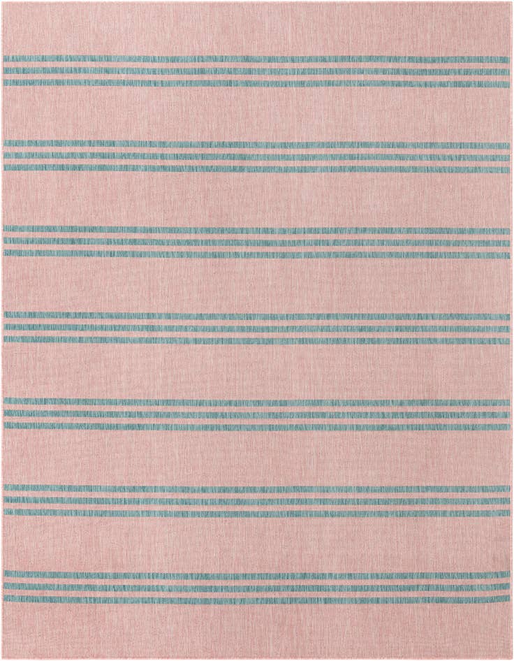 Detail image of 7' 10 x 10' Easy-Clean Jill Zarin Anguilla Indoor / Outdoor Rug