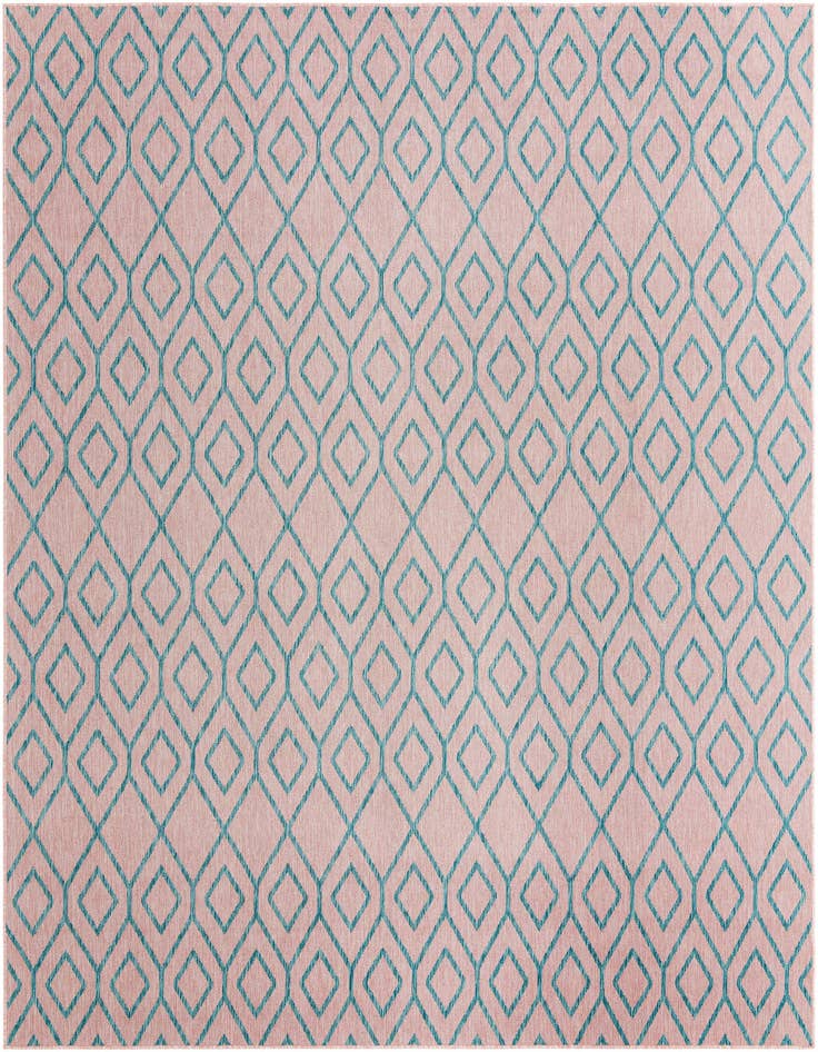Detail image of 9' x 12' Easy-Clean Jill Zarin Turks and Caicos Indoor / Outdoor Rug
