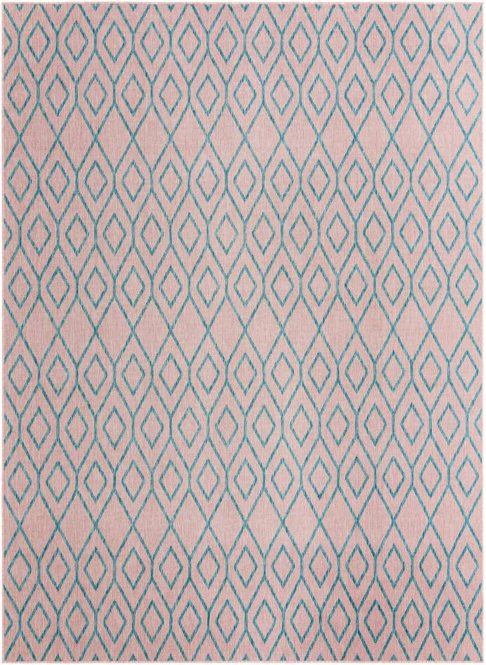 Detail image of 9' x 12' Easy-Clean Jill Zarin Turks and Caicos Indoor / Outdoor Rug