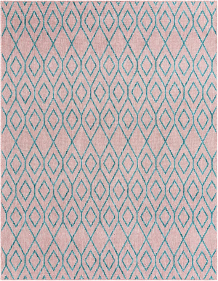 Detail image of 7' 10 x 10' Easy-Clean Jill Zarin Turks and Caicos Indoor / Outdoor Rug