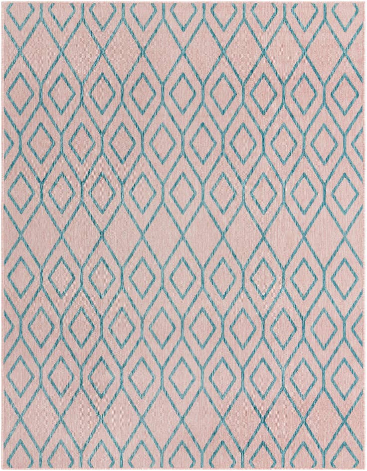 Detail image of 6' x 9' Easy-Clean Jill Zarin Turks and Caicos Indoor / Outdoor Rug