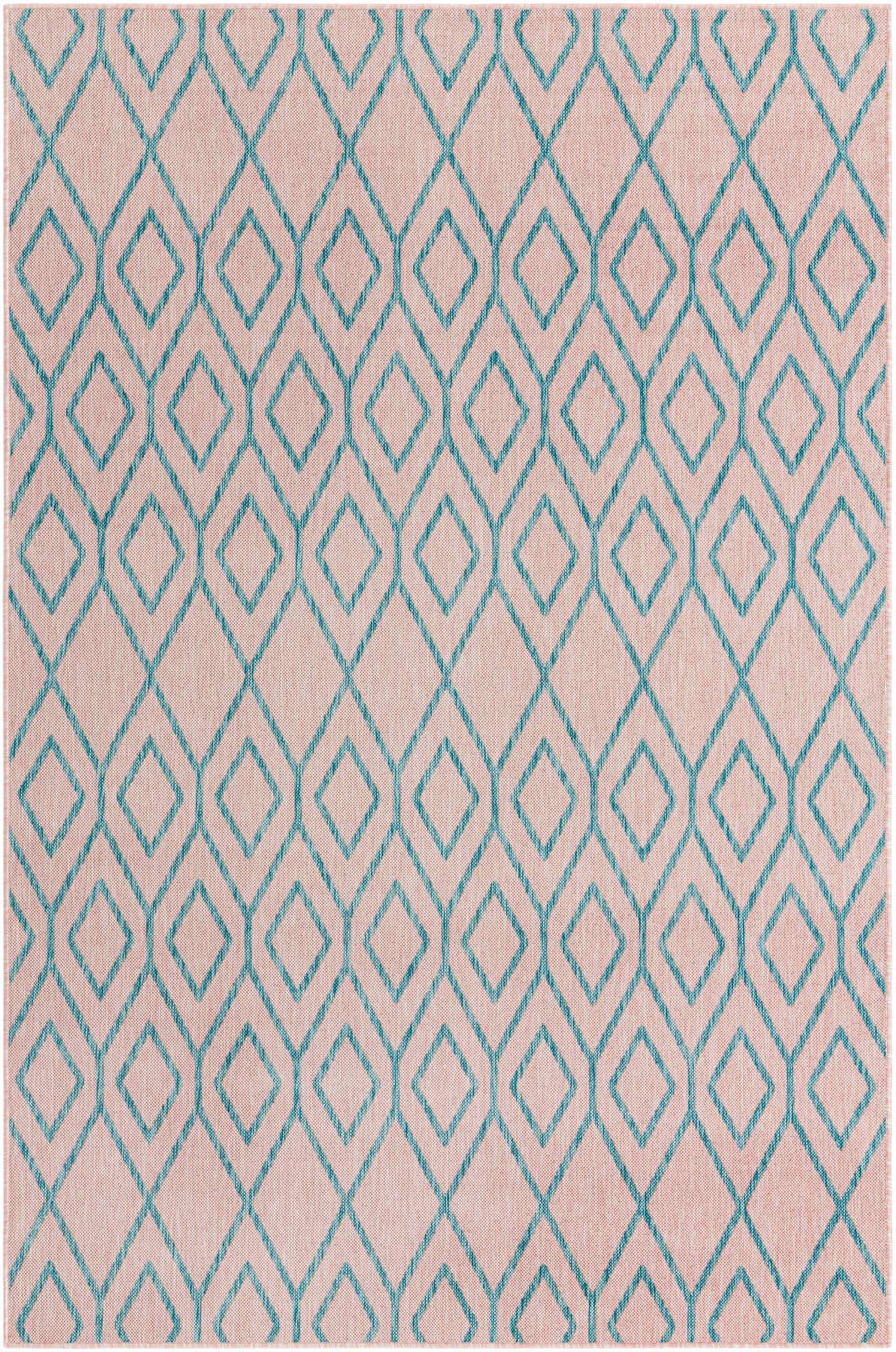 6' x 9' Easy-Clean Jill Zarin Turks and Caicos Indoor / Outdoor Rug