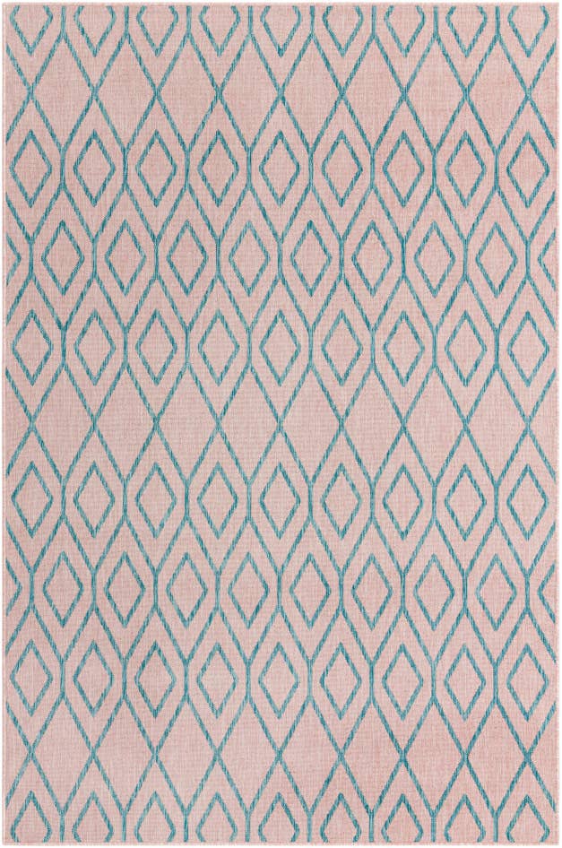 Detail image of 6' x 9' Easy-Clean Jill Zarin Turks and Caicos Indoor / Outdoor Rug