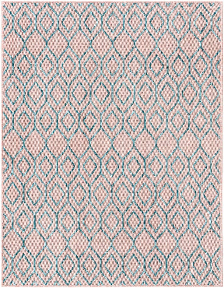 Detail image of 4' x 6' Easy-Clean Jill Zarin Turks and Caicos Indoor / Outdoor Rug