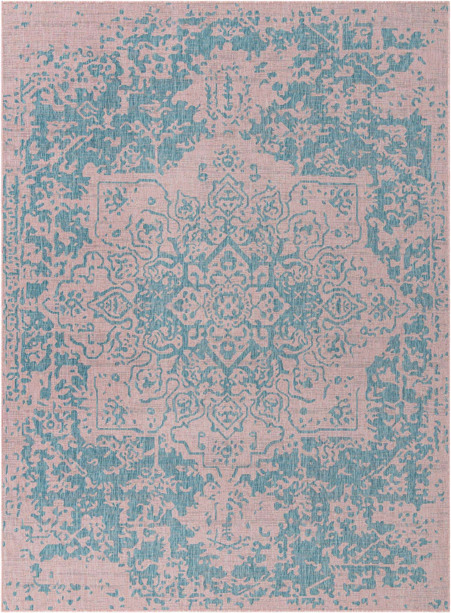 9' x 12' Easy-Clean Jill Zarin Dubai Indoor / Outdoor Rug