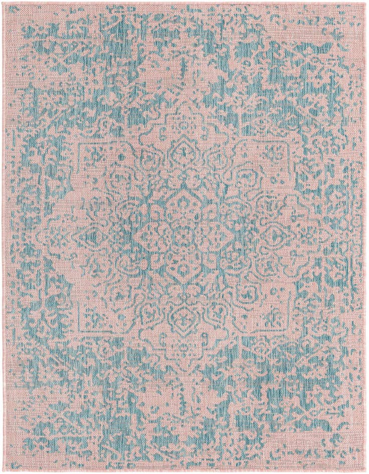 Detail image of 4' x 6' Easy-Clean Jill Zarin Dubai Indoor / Outdoor Rug