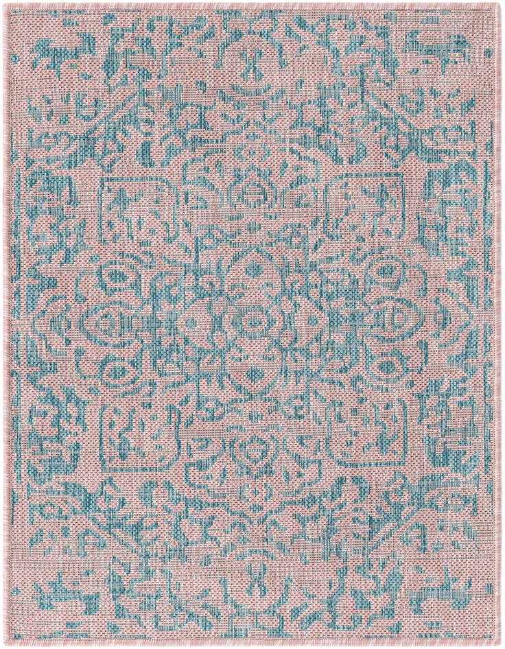 Detail image of 2' x 3' Easy-Clean Jill Zarin Dubai Indoor / Outdoor Rug