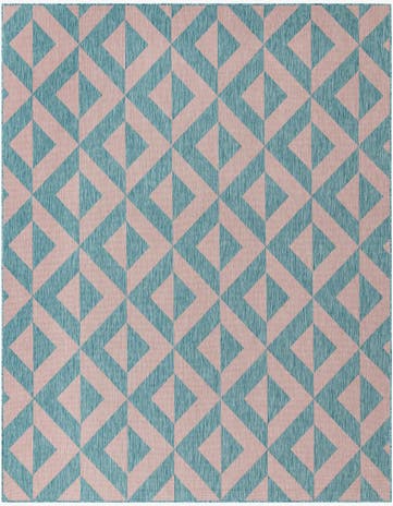 7' 10 x 10' Easy-Clean Jill Zarin Napa Indoor / Outdoor Rug