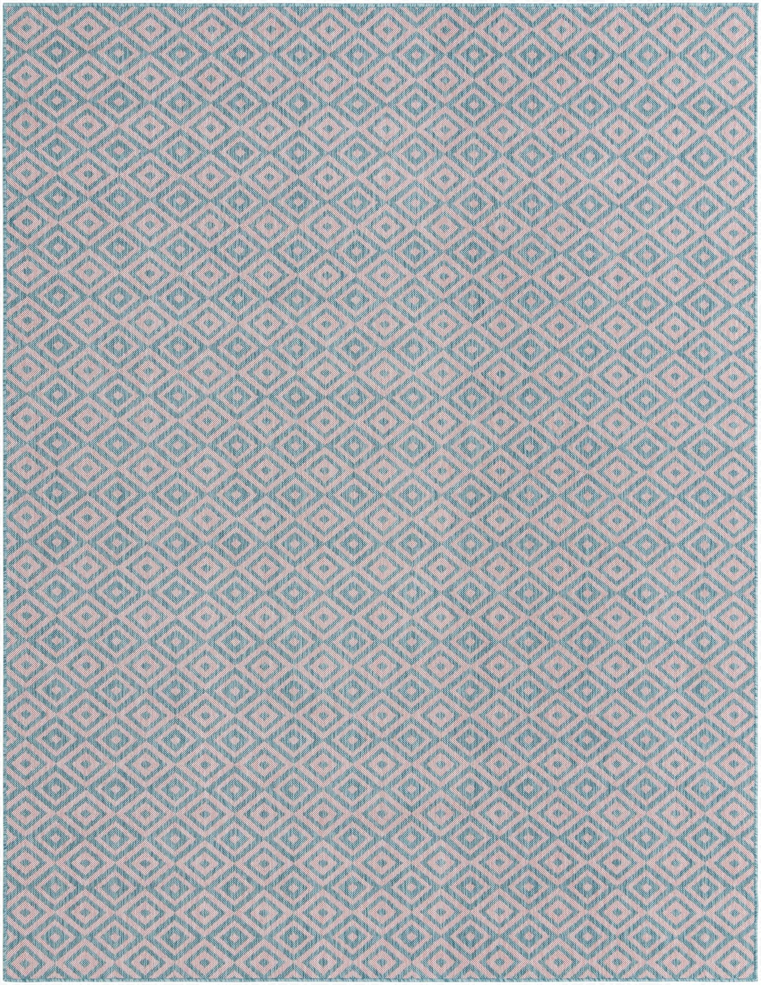 7' 10 x 10'  Washable Jill Zarin Costa Rica Indoor / Outdoor Rug