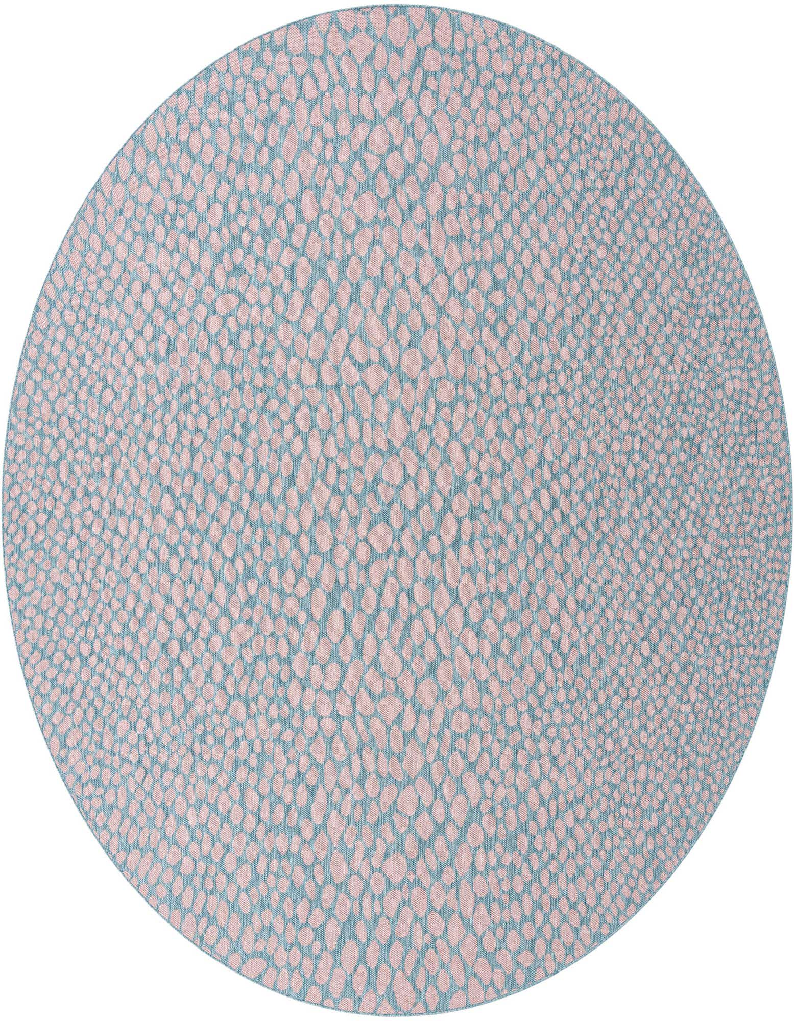 10' 8 x 10' 8 Easy-Clean Jill Zarin Cape Town Indoor / Outdoor Round Rug
