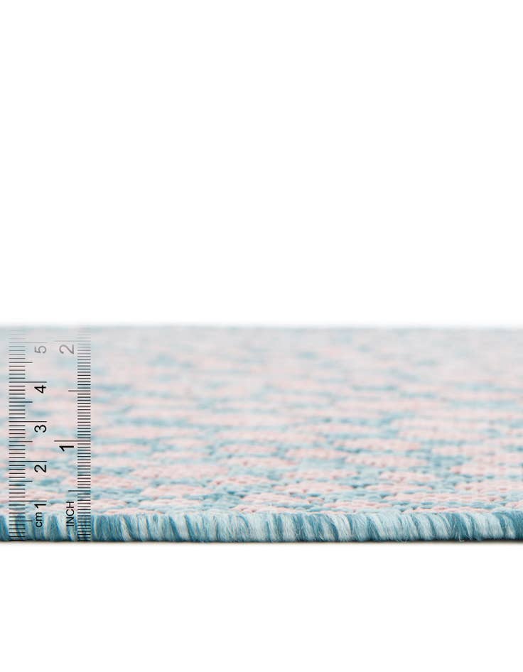 Detail image of 6' 7 x 6' 7 Easy-Clean Jill Zarin Cape Town Indoor / Outdoor Round Rug