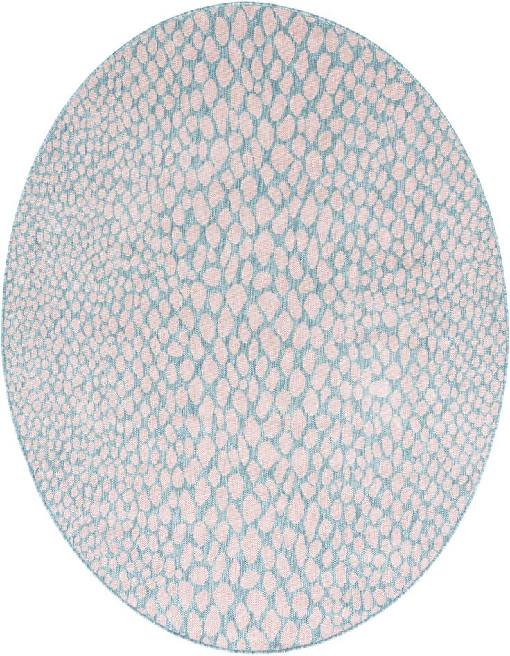 Detail image of 6' 7 x 6' 7 Easy-Clean Jill Zarin Cape Town Indoor / Outdoor Round Rug