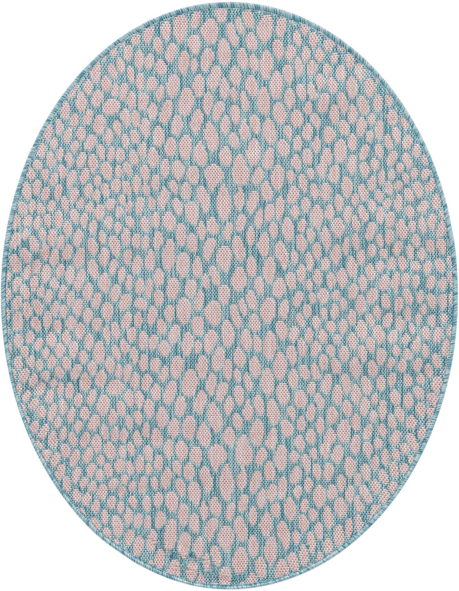 3' x 3' Easy-Clean Jill Zarin Cape Town Indoor / Outdoor Round Rug