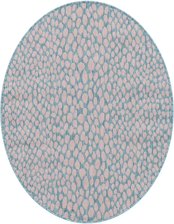 Detail image of 3' x 3' Easy-Clean Jill Zarin Cape Town Indoor / Outdoor Round Rug