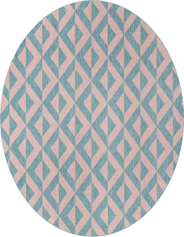Detail image of 10' 8 x 10' 8 Easy-Clean Jill Zarin Napa Indoor / Outdoor Round Rug