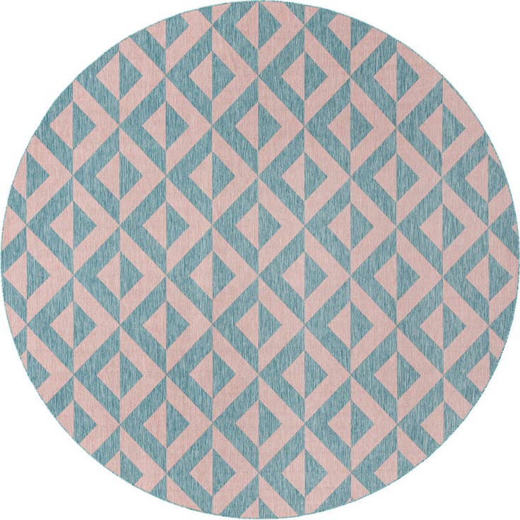 Detail image of 10' 8 x 10' 8 Easy-Clean Jill Zarin Napa Indoor / Outdoor Round Rug