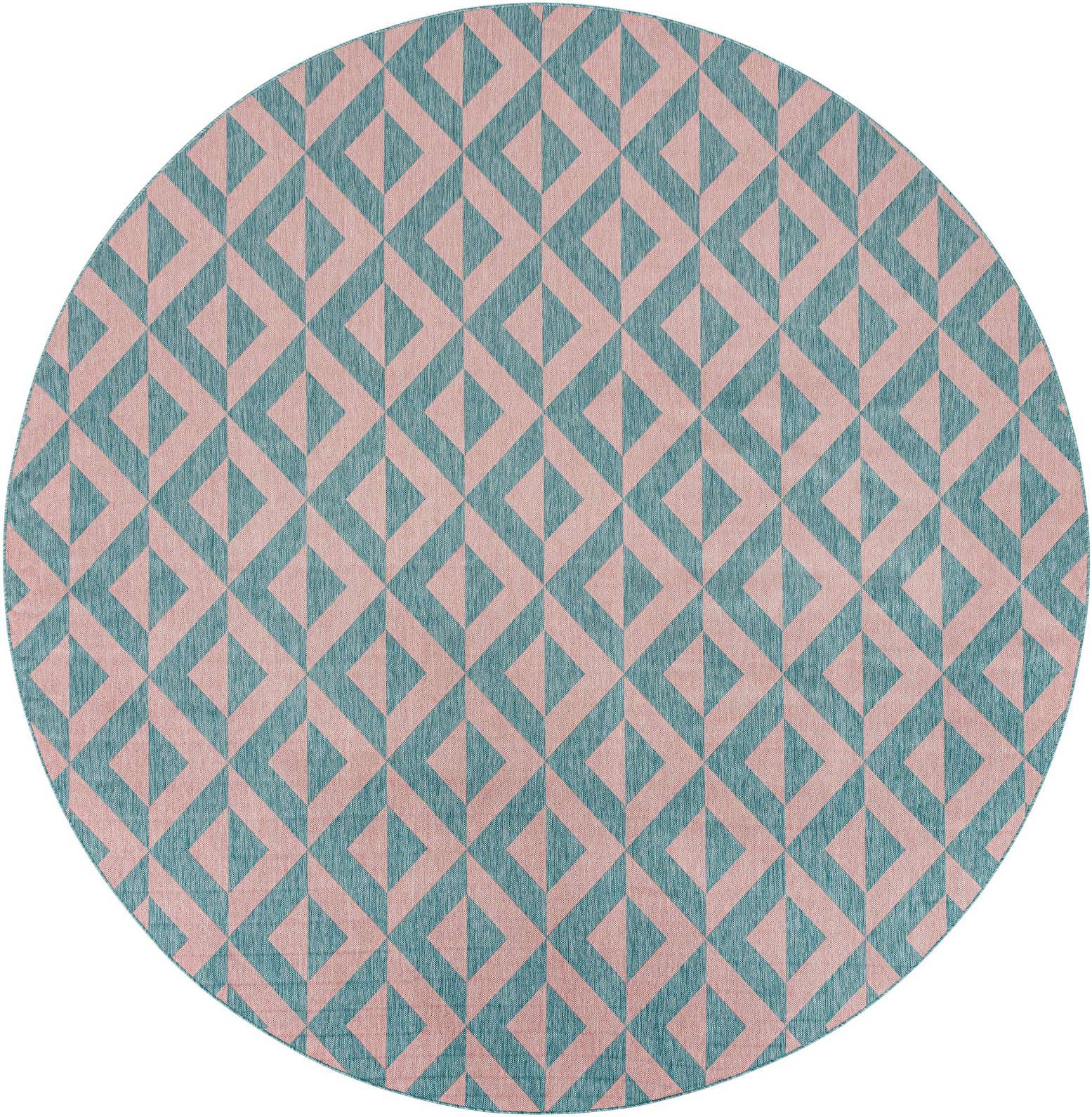 13' x 13' Easy-Clean Jill Zarin Napa Indoor / Outdoor Round Rug
