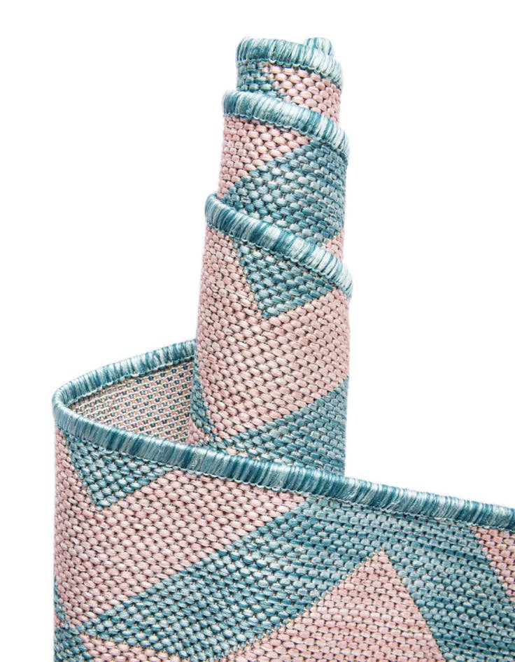 Detail image of 3' x 3' Easy-Clean Jill Zarin Napa Indoor / Outdoor Round Rug