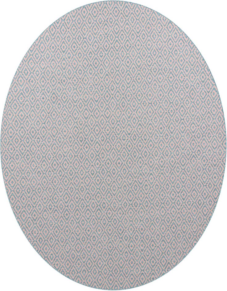Detail image of 10' 8 x 10' 8 Easy-Clean Jill Zarin Costa Rica Indoor / Outdoor Round Rug