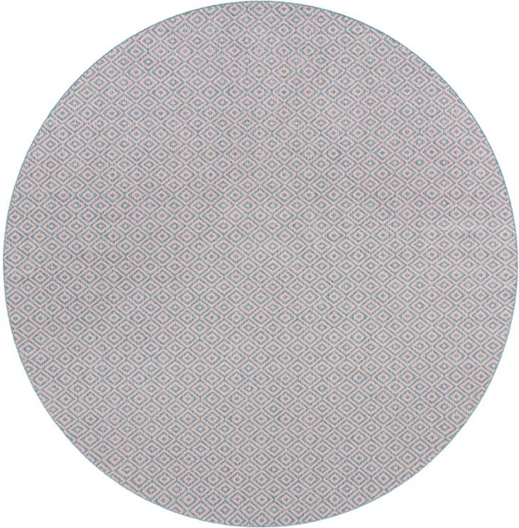 Detail image of 13' x 13' Easy-Clean Jill Zarin Costa Rica Indoor / Outdoor Round Rug