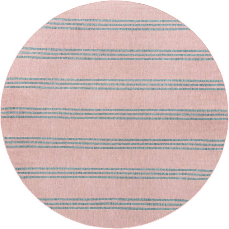 Detail image of 10' 8 x 10' 8 Easy-Clean Jill Zarin Anguilla Indoor / Outdoor Round Rug