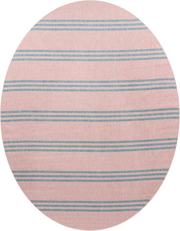 Detail image of 13' x 13' Easy-Clean Jill Zarin Anguilla Indoor / Outdoor Round Rug