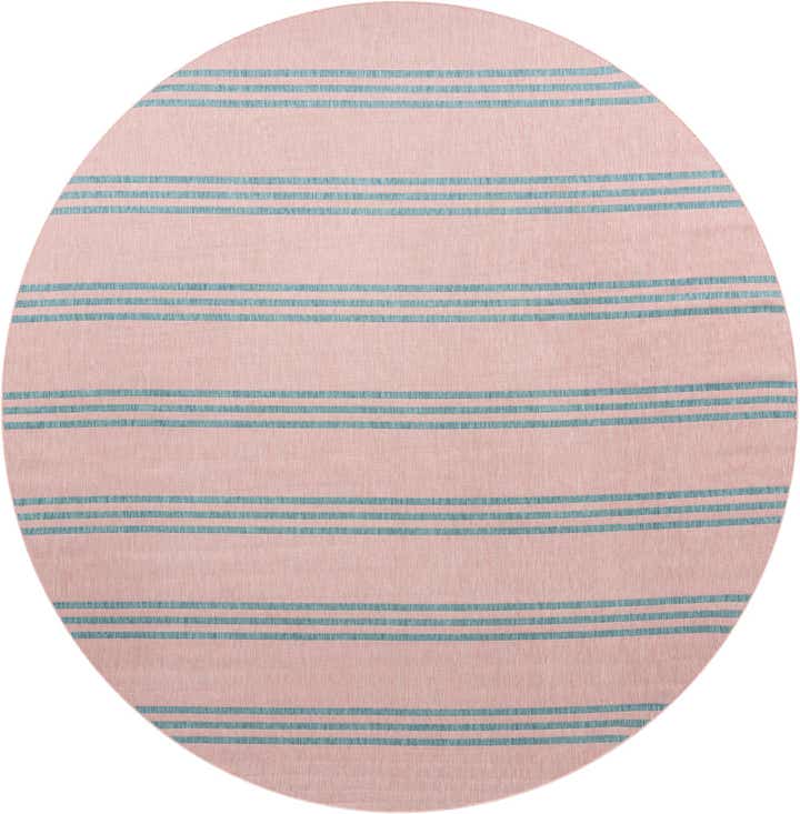 13' x 13' Easy-Clean Jill Zarin Anguilla Indoor / Outdoor Round Rug