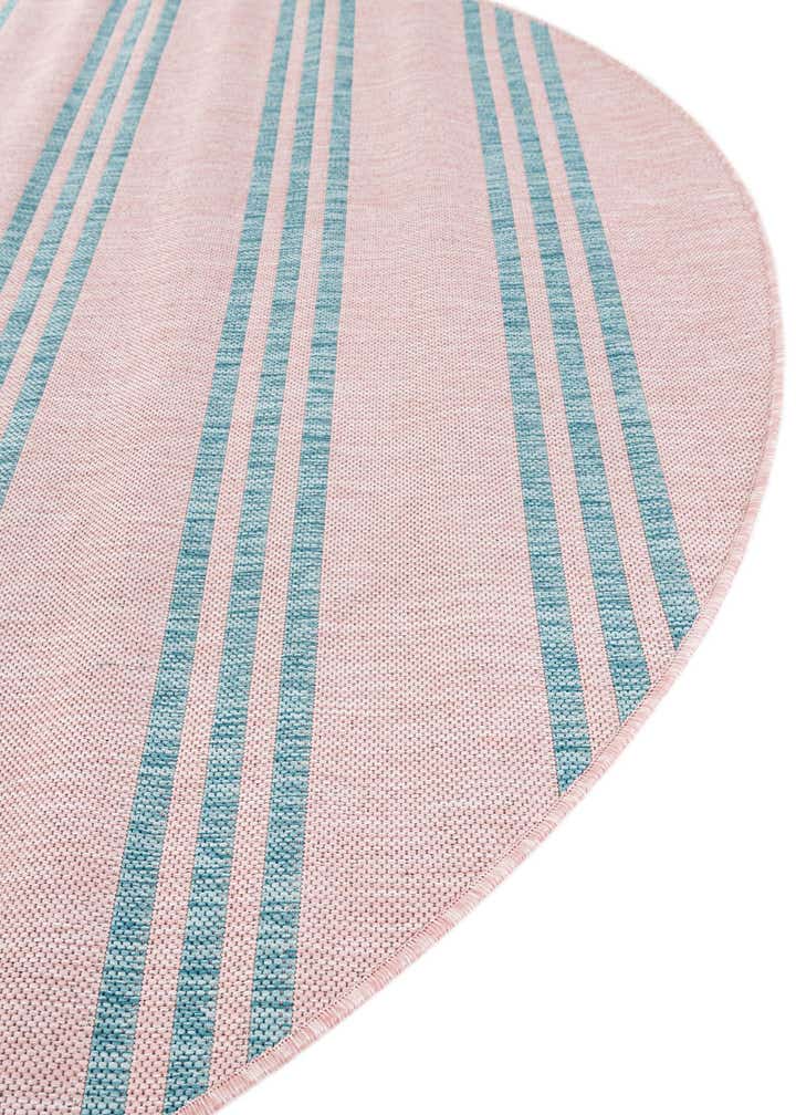 10' 8 x 10' 8 Easy-Clean Jill Zarin Anguilla Indoor / Outdoor Round Rug