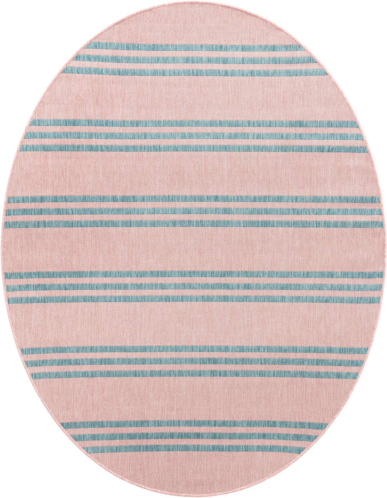 7' x 7' Easy-Clean Jill Zarin Anguilla Indoor / Outdoor Round Rug