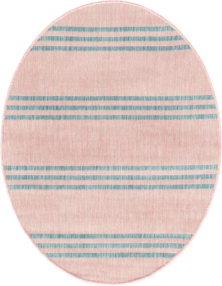 Detail image of 3' x 3' Easy-Clean Jill Zarin Anguilla Indoor / Outdoor Round Rug
