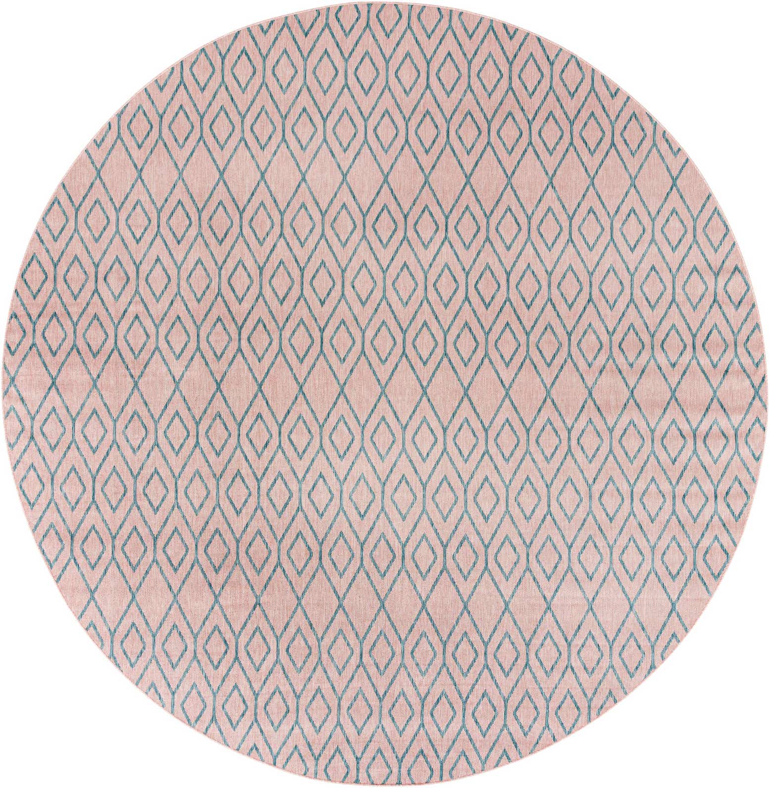 13' x 13' Easy-Clean Jill Zarin Turks and Caicos Indoor / Outdoor Round Rug