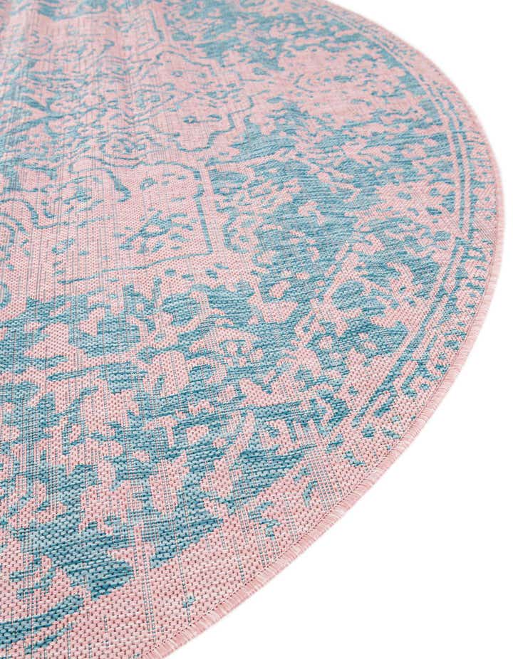 13' x 13' Easy-Clean Jill Zarin Dubai Indoor / Outdoor Round Rug