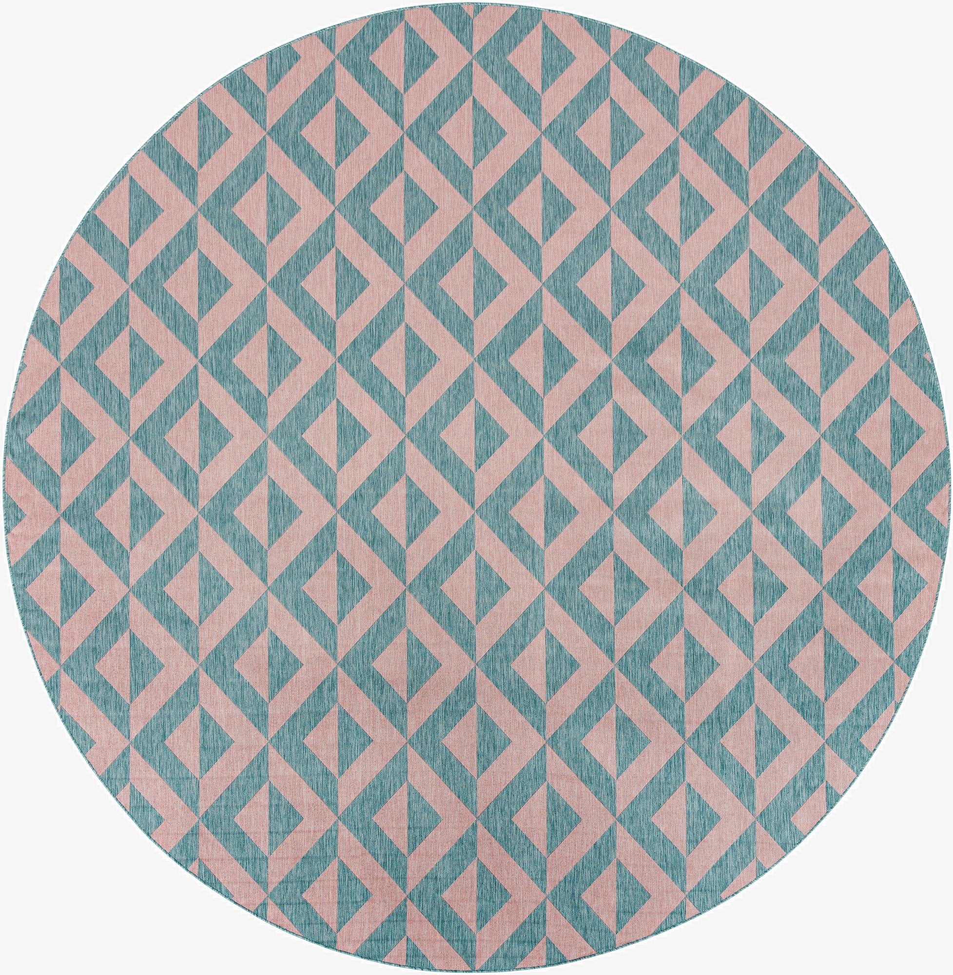 13' x 13'  Washable Jill Zarin Napa Indoor / Outdoor Round Rug