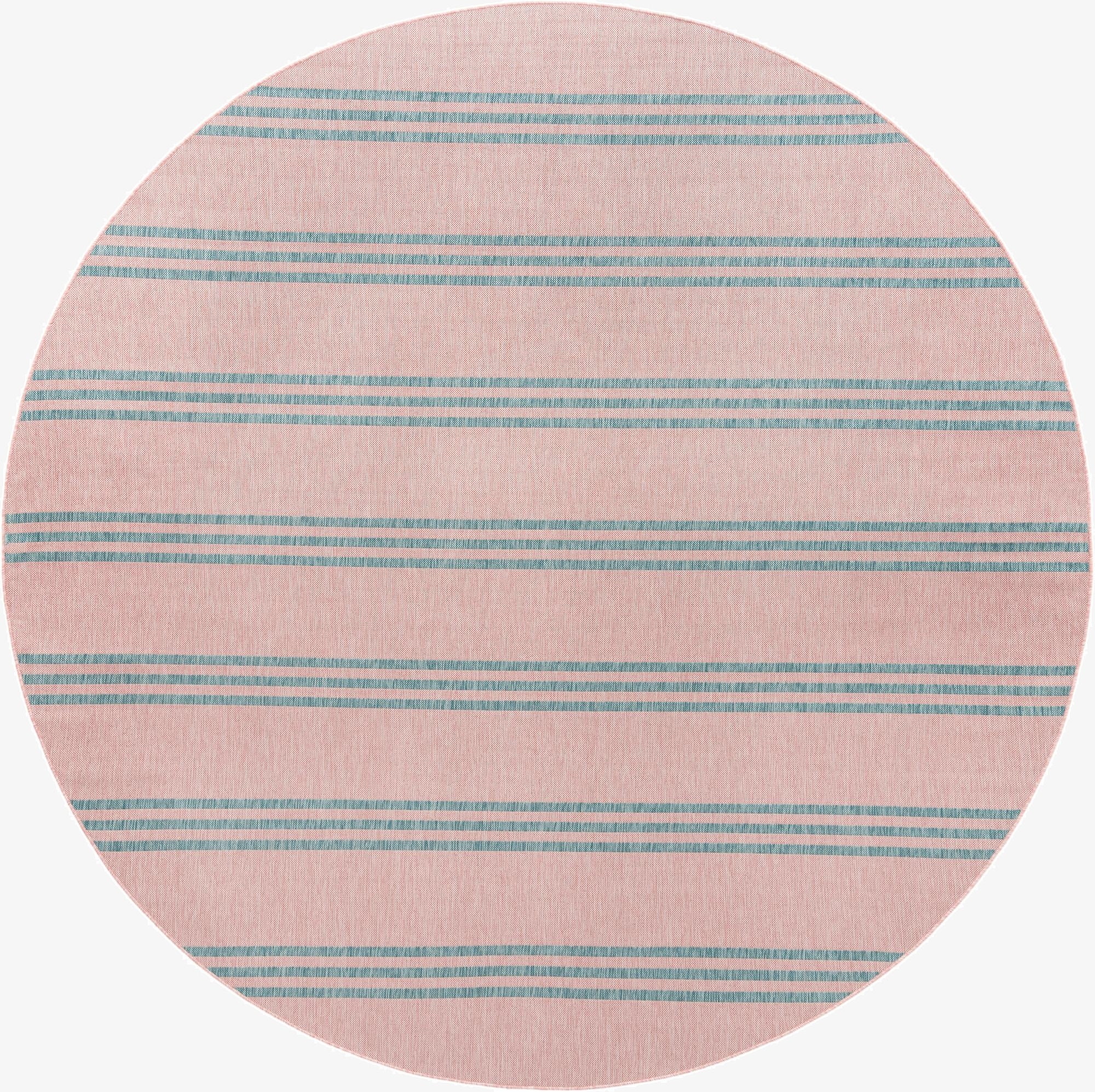 Primary image 10' 8 x 10' 8  Washable Jill Zarin Anguilla Indoor / Outdoor Round Rug