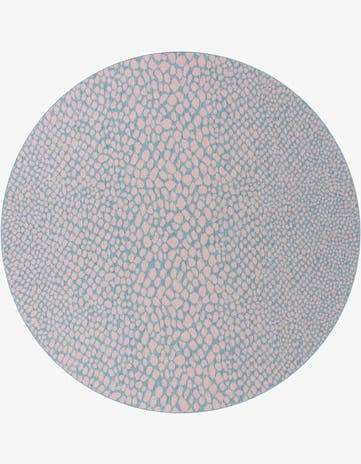 10' 8 x 10' 8 Easy-Clean Jill Zarin Cape Town Indoor / Outdoor Round Rug