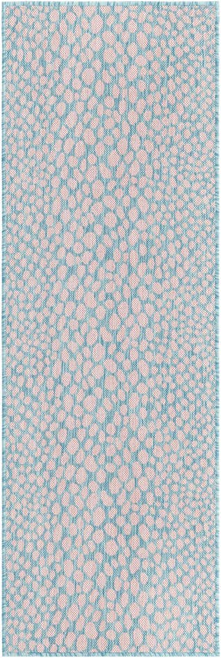 Detail image of 2' x 6' Easy-Clean Jill Zarin Cape Town Indoor / Outdoor Runner Rug