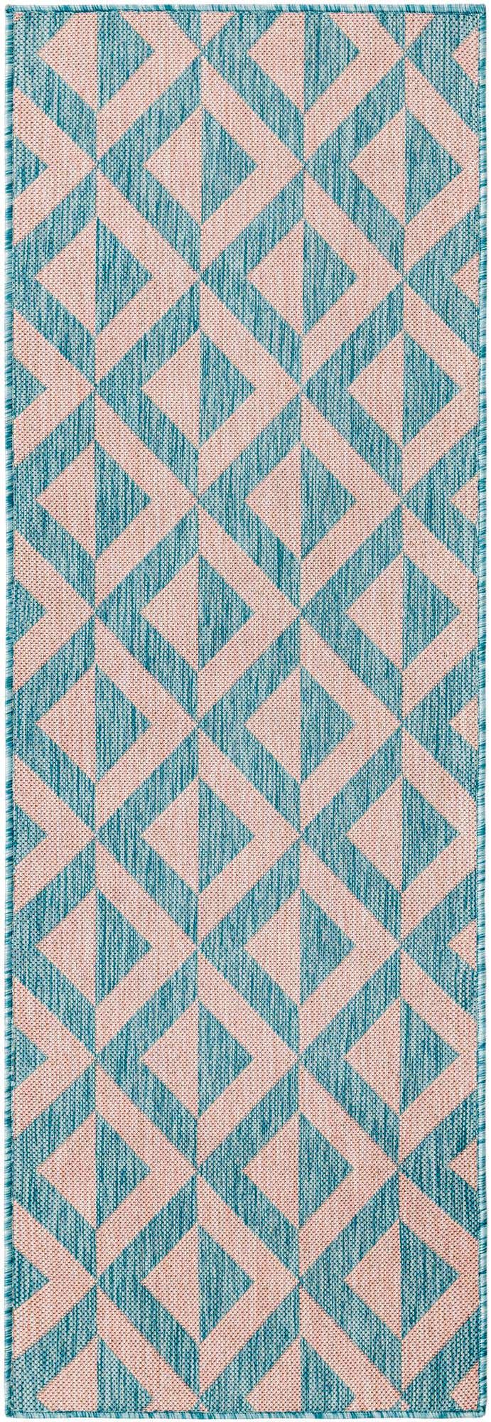 2' x 6' Easy-Clean Jill Zarin Napa Indoor / Outdoor Runner Rug