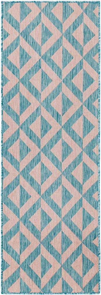 2' x 6' Easy-Clean Jill Zarin Napa Indoor / Outdoor Runner Rug