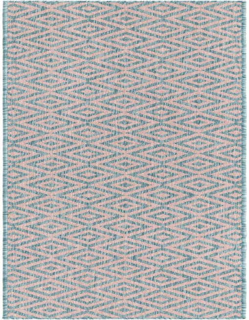 2' x 8' Easy-Clean Jill Zarin Costa Rica Indoor / Outdoor Runner Rug