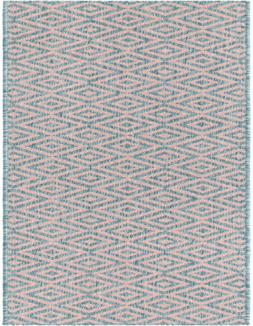 Detail image of 2' x 8' Easy-Clean Jill Zarin Costa Rica Indoor / Outdoor Runner Rug