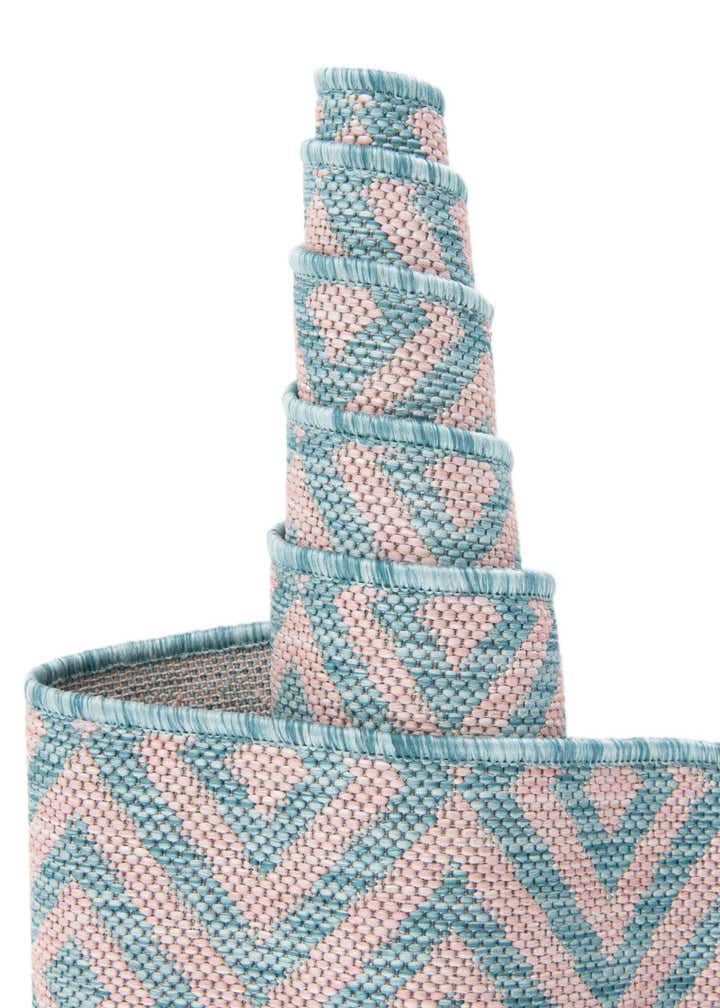 2' x 6' Easy-Clean Jill Zarin Costa Rica Indoor / Outdoor Runner Rug
