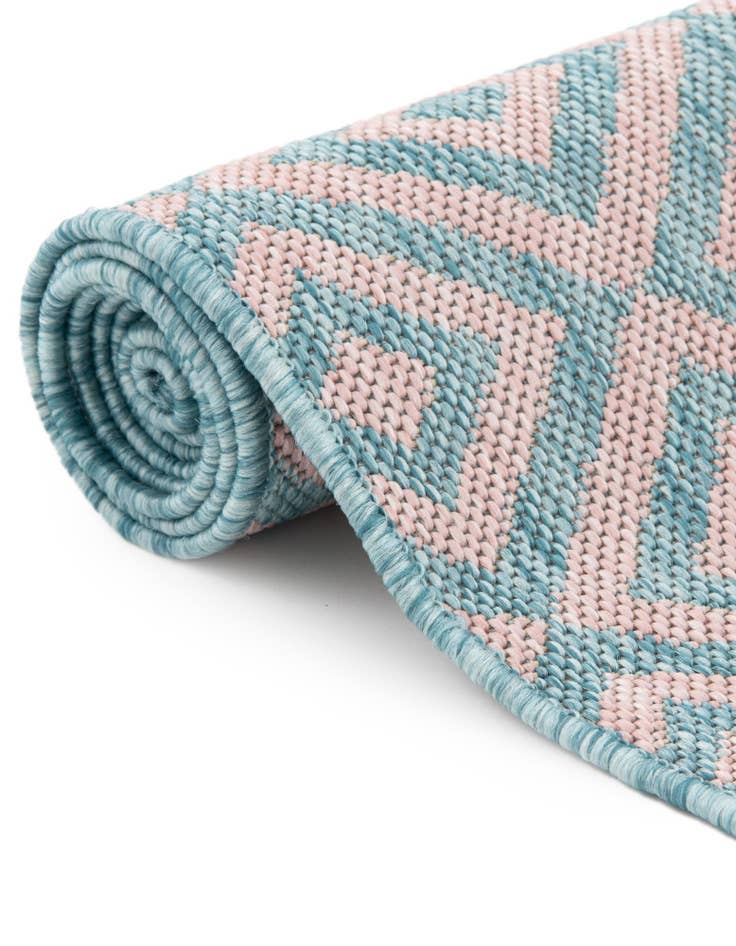 Detail image of 2' x 6'  Washable Jill Zarin Costa Rica Indoor / Outdoor Runner Rug