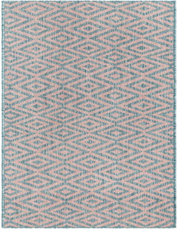 2' x 6' Easy-Clean Jill Zarin Costa Rica Indoor / Outdoor Runner Rug