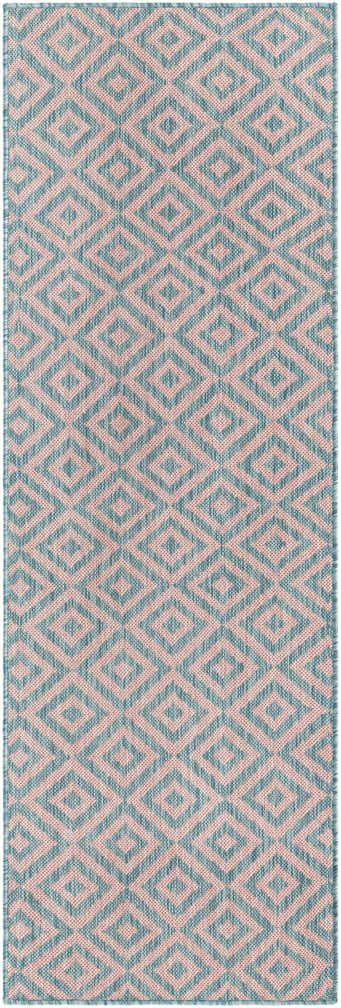 2' x 6' Easy-Clean Jill Zarin Costa Rica Indoor / Outdoor Runner Rug