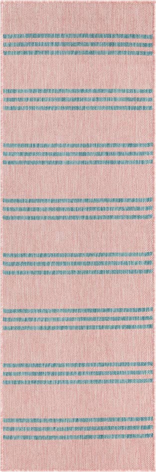Detail image of 2' x 6' Easy-Clean Jill Zarin Anguilla Indoor / Outdoor Runner Rug