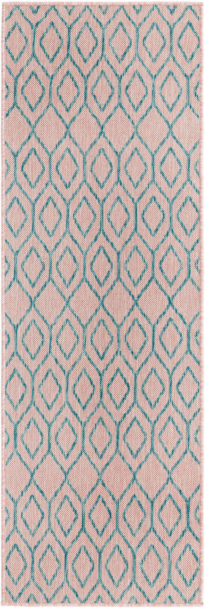 2' x 6' Easy-Clean Jill Zarin Turks and Caicos Indoor / Outdoor Runner Rug