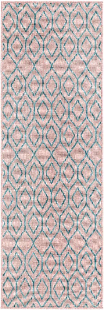 2' x 6' Easy-Clean Jill Zarin Turks and Caicos Indoor / Outdoor Runner Rug