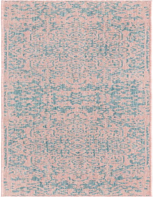 Detail image of 2' x 8' Easy-Clean Jill Zarin Dubai Indoor / Outdoor Runner Rug
