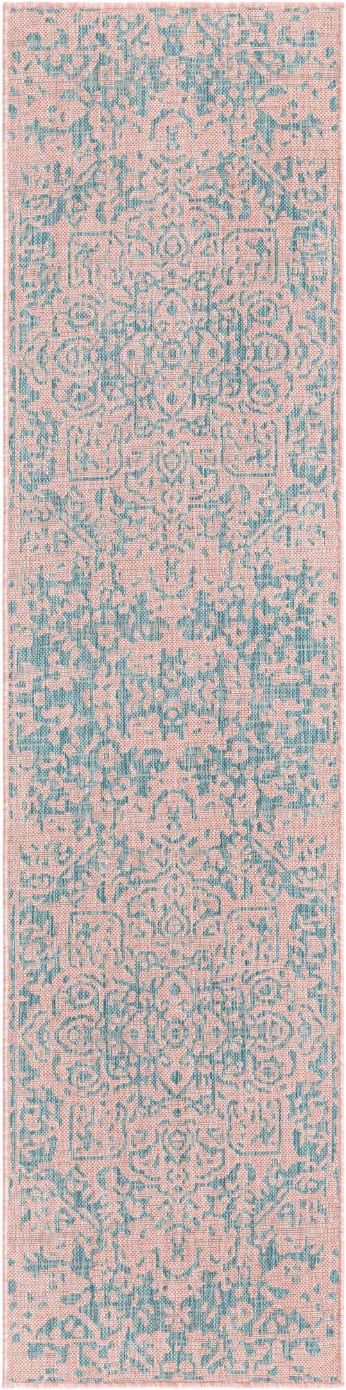 2' x 8' Easy-Clean Jill Zarin Dubai Indoor / Outdoor Runner Rug